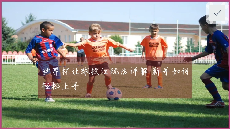 世界杯让球投注玩法详解 新手如何轻松上手